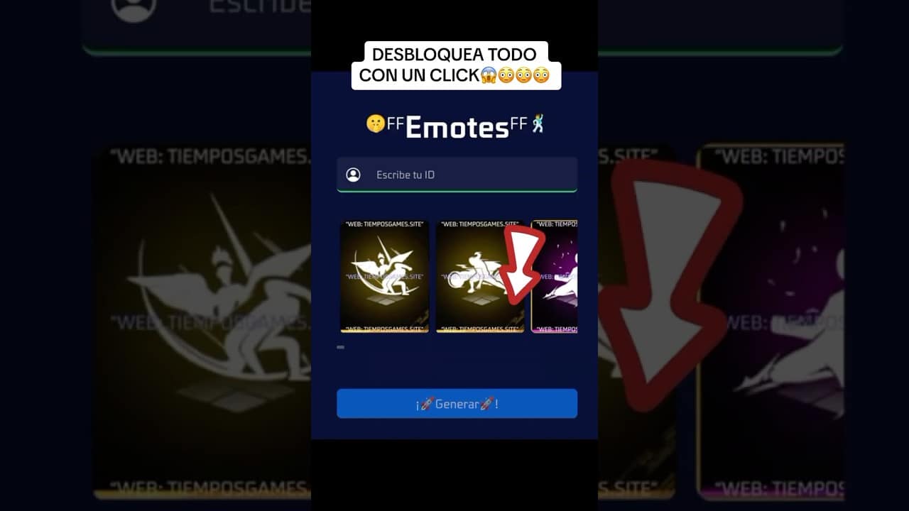 donde puedo encontrar los mejores emotes para free fire