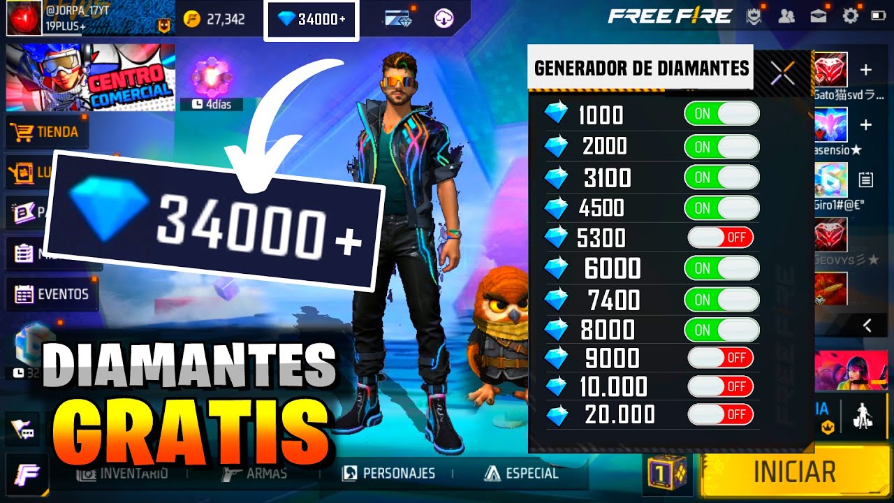 existen generadores de diamantes para free fire que realmente funcionen descubrelo aqui