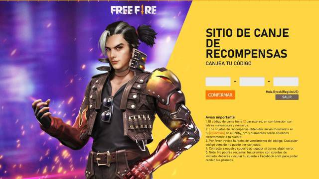 guia definitiva como canjear codigos en free fire y potenciar tu juego